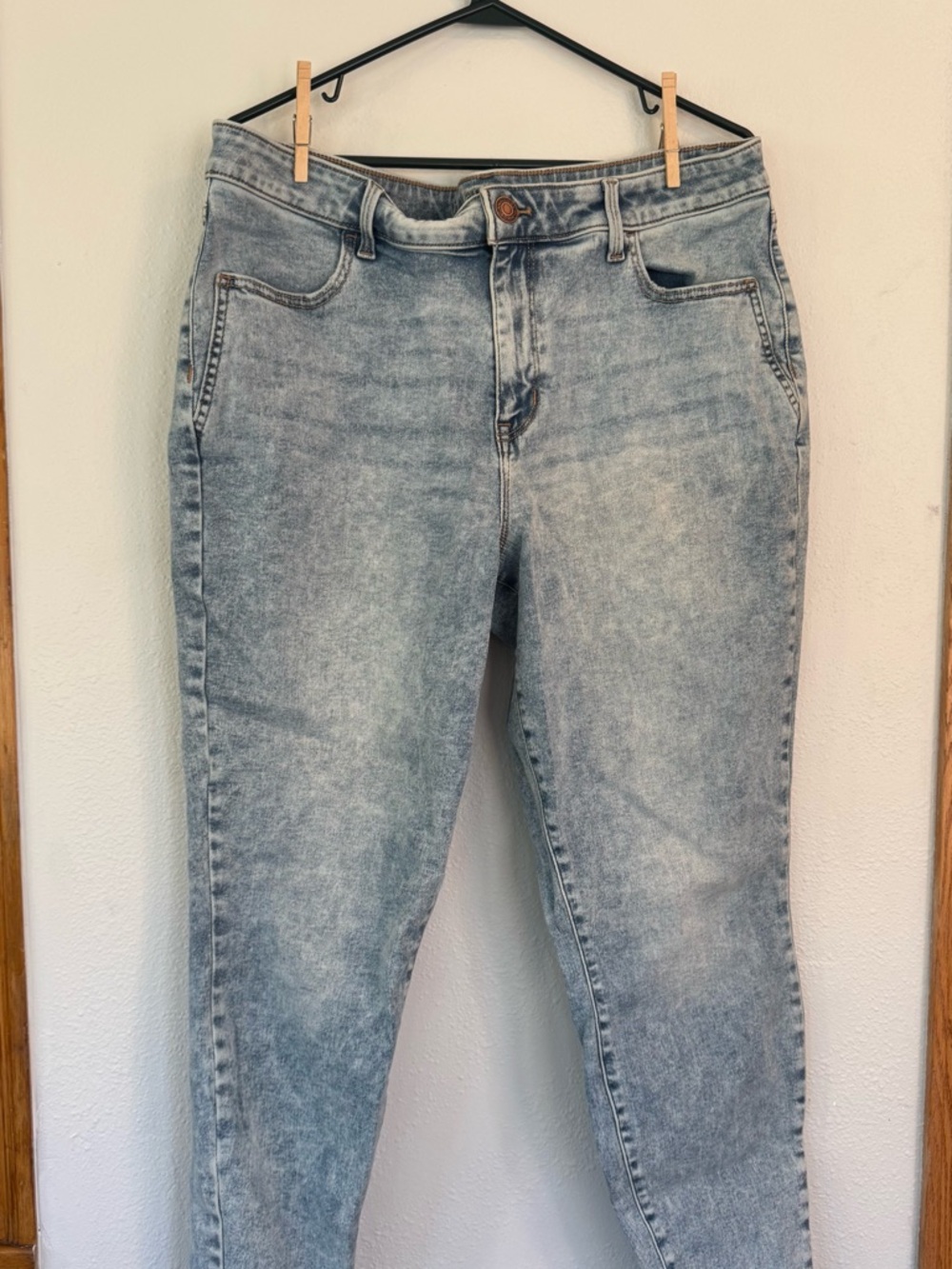 Maurices Light Acid Wash High-Rise Jeans